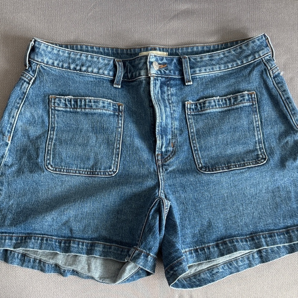 Madewell The Denim Emmett Short: Patch Pocket Edition Size 14 W